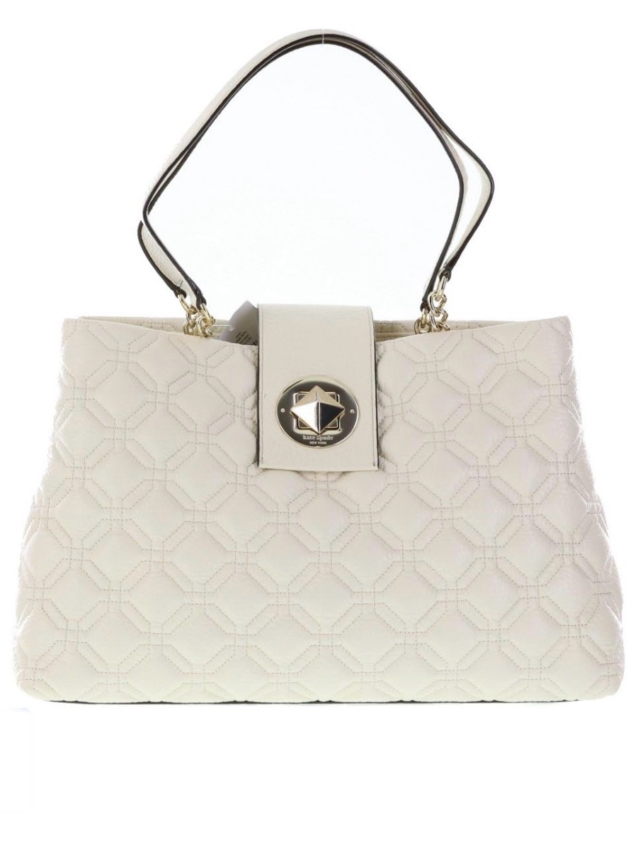 Kate Spade Astor Court Elena Leather Satchel Handbag